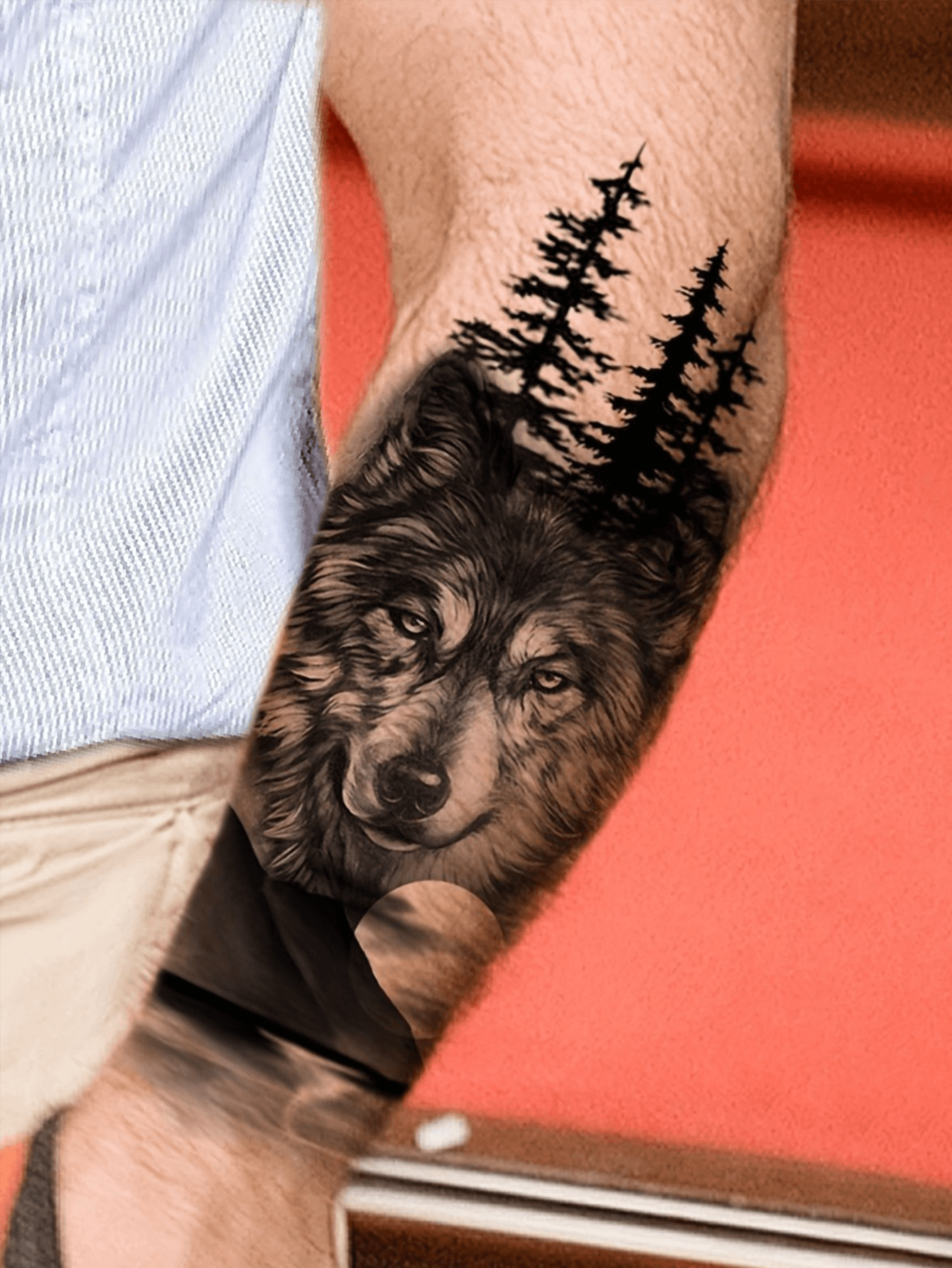 Animal and Skull Tattoo Patch